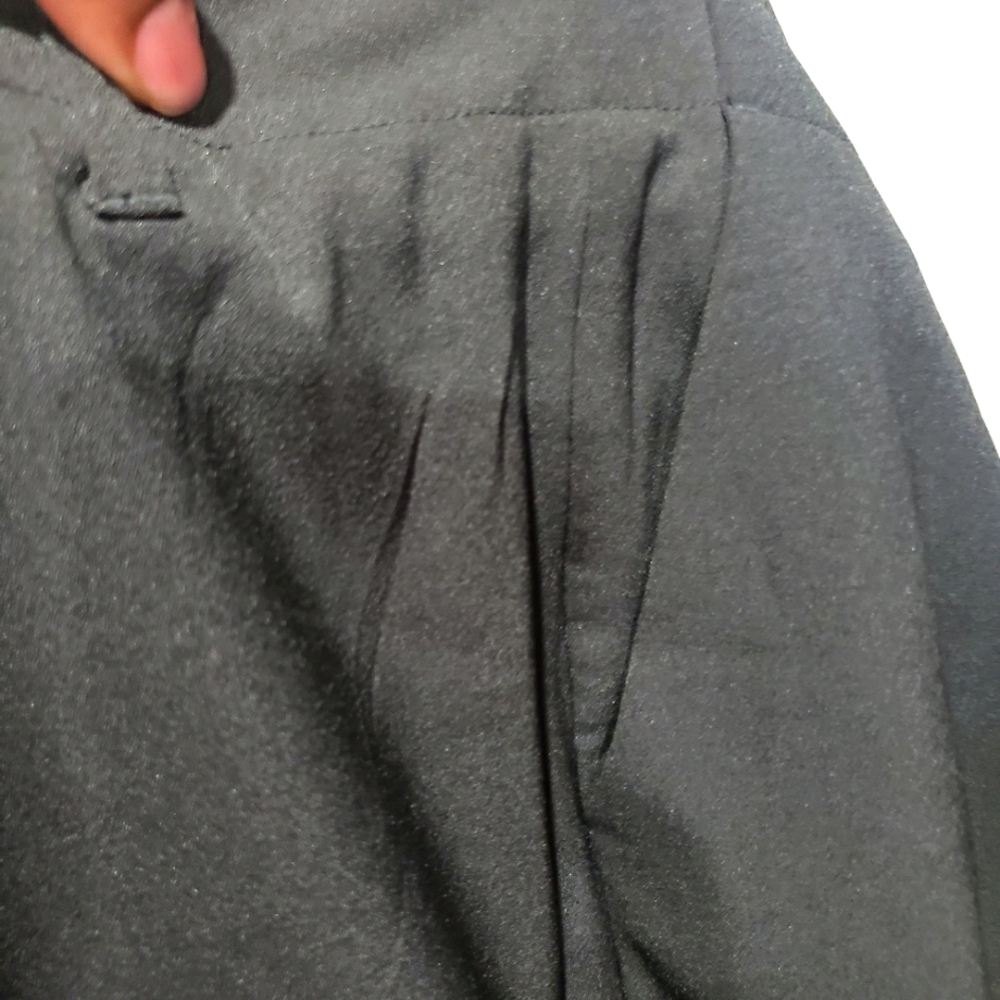 MIDNIGHT VELVET WOMEN'S 3X BLACK VEST PANT SUIT - Picture 7 of 7